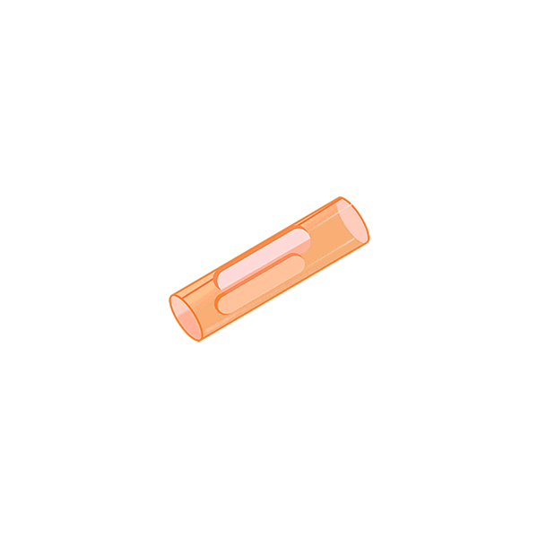 Tinted Orange Small Gelpi Guard (1.5" x .312")
