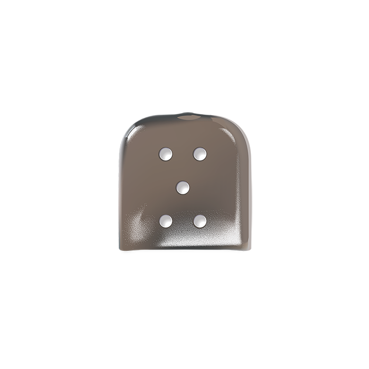 Tinted Black Vented Guard (1" x 1")
