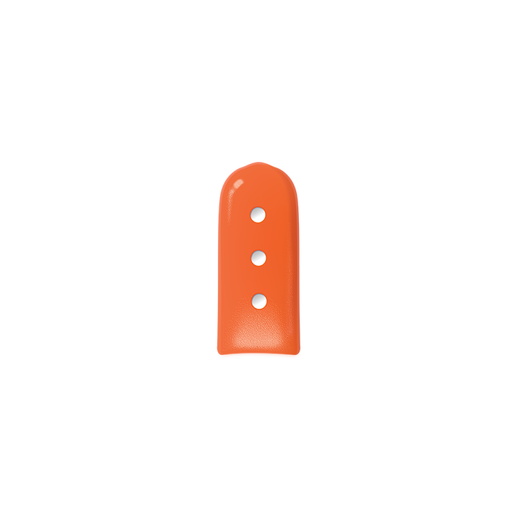 Orange Vented Guard (1" x .375")