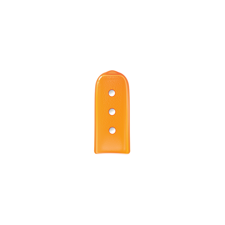 Tinted Orange Vented Guard (1" x .375")
